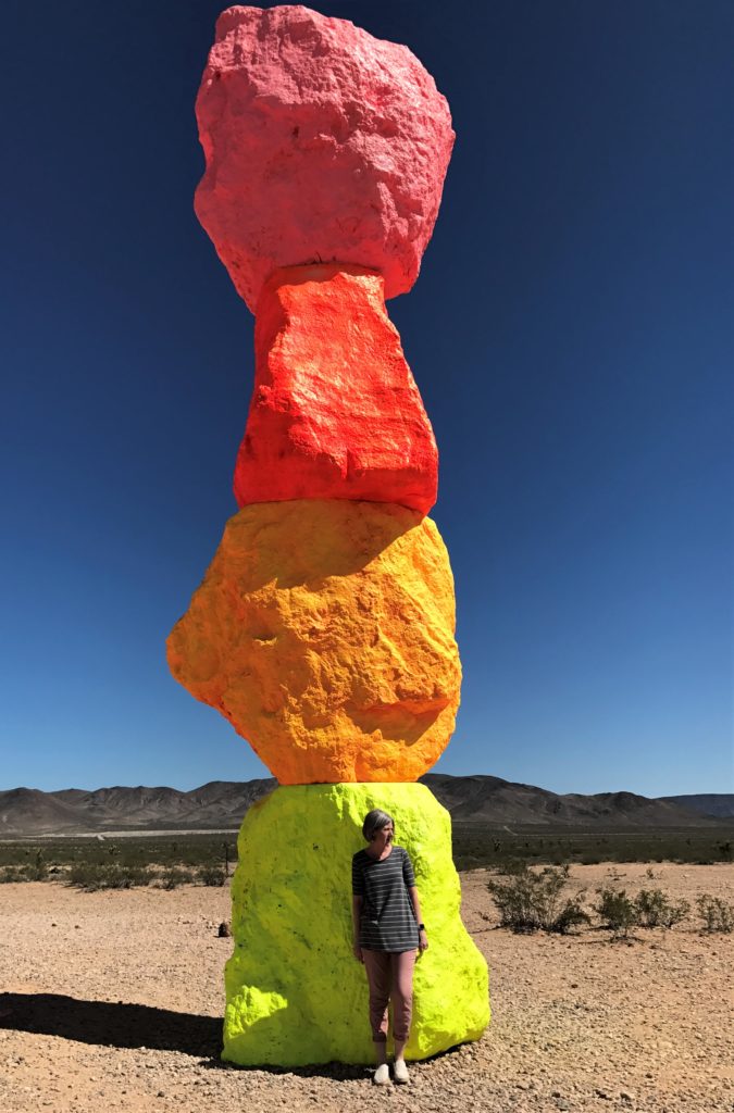 Seven Magic Mountains | Art Display in Las Vegas | Free fun off the Strip | Affordable things to do with kids in Las Vegas