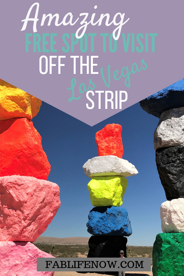 Seven Magic Mountains | Art Display in Las Vegas | Free fun off the Strip | Affordable things to do with kids in Las Vegas