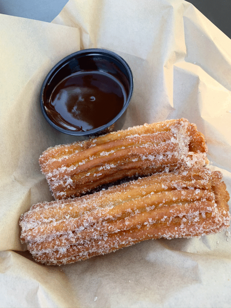 Churros and Chocolate, best treat at LEGOLAND California.