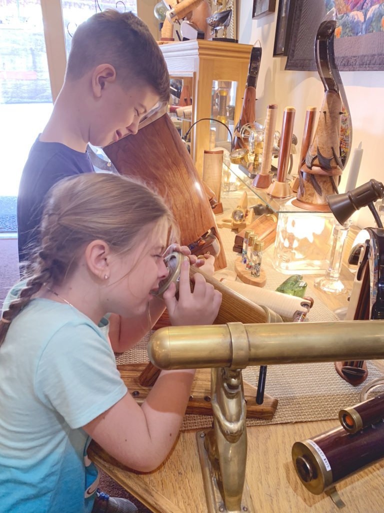 Captured by the magic of the Kaleidoscopes at the Nelly Bly shop in Jerome, Arizona