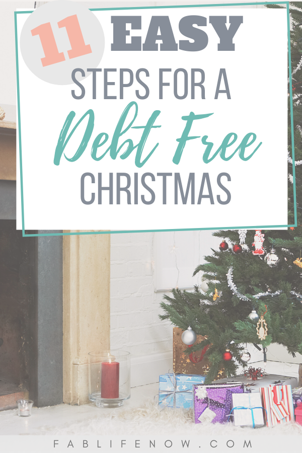 11 Easy Steps for a Debt Free Christmas