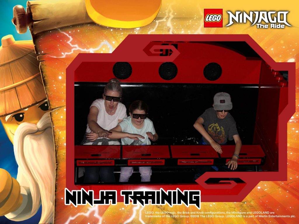 Ninjago the ride at LEGOLAND california is a top choice and best tip for visiting one day.