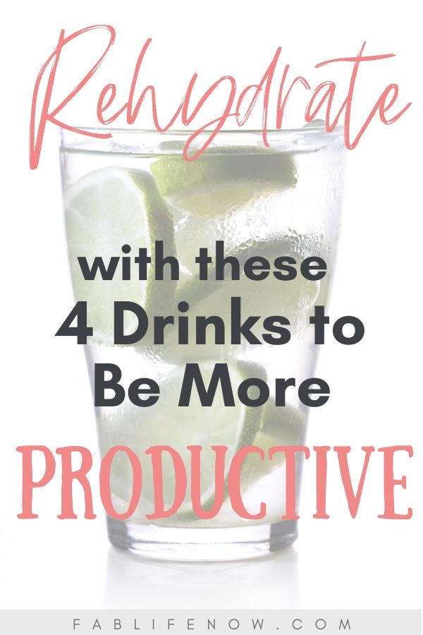 infuse water to be more productive